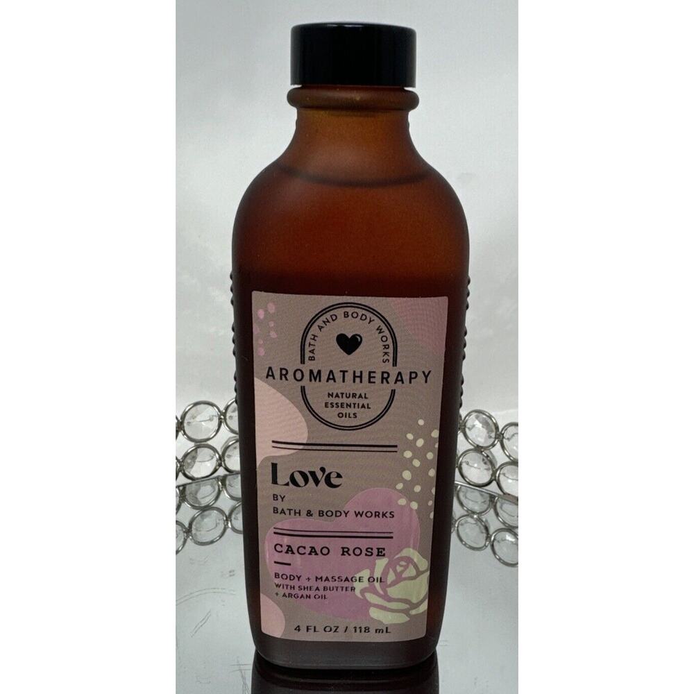 5 Pc Bundle BB&W Aromatherapy Love~Cacao Rose~Body Scrub, Lotion, Cream,Gel, Oil - Picture 12 of 13